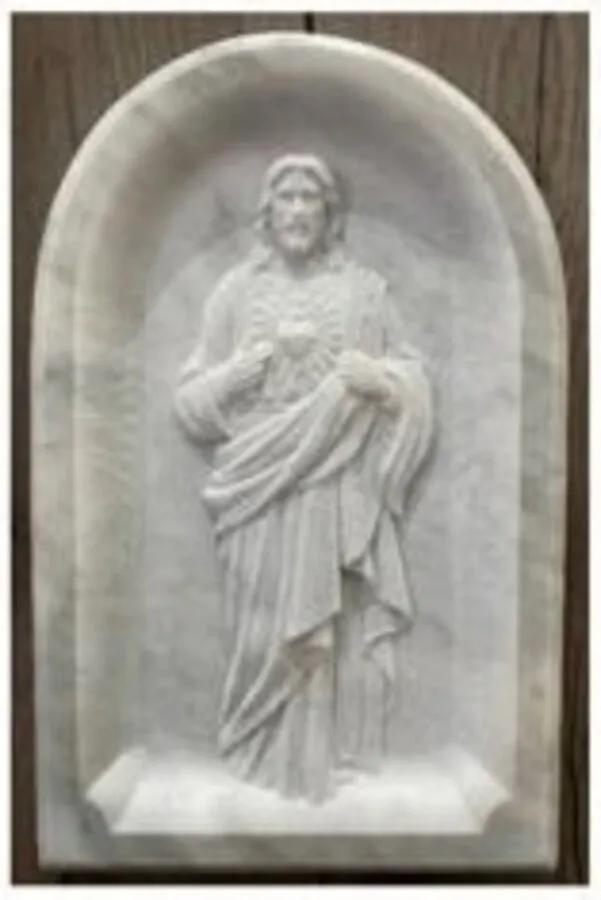 Tallado en mármol: Jesús